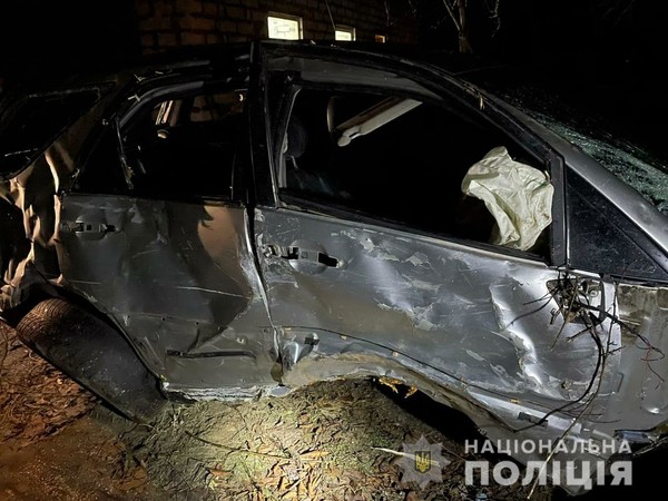 Под Харьковом пьяный работник сервиса угнал авто клиента и попал в ДТП
