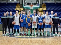 Сборная Украины готовится к матчам отбора на Евробаскет-2022