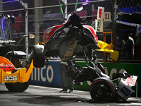 Мик Шумахер попал в серьезную аварию во время квалификации Гран-при Саудовской Аравии