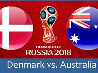 Дания – Австралия 1:1 онлайн трансляция матча ЧМ-2018