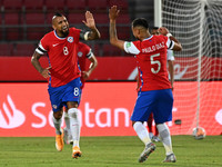 Видаль оформил дубль и помог Чили обыграть Перу