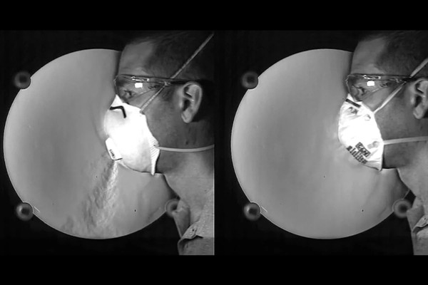 Маска с клапаном не спасает от коронавируса