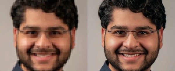 ИИ улучшает фото