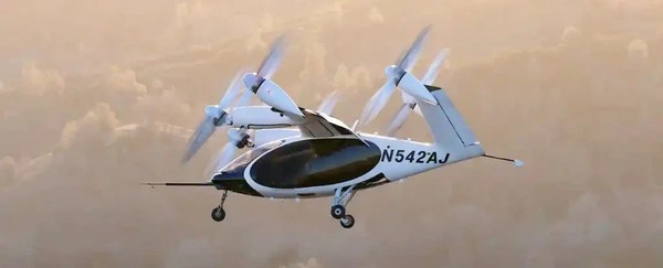 Прототип аэротакси Joby's eVTOL
