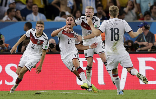 Только что Марио Гетце забил самый важный гол чемпионата мира 2014