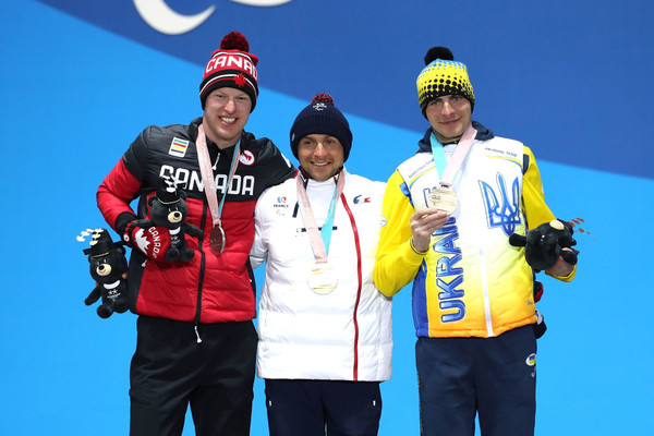 Игорь Рептюх (справа) выиграл свою вторую медаль Паралимпиады