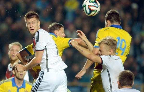 Молодежная сборная Украины проиграла Германии со счетом 0:3