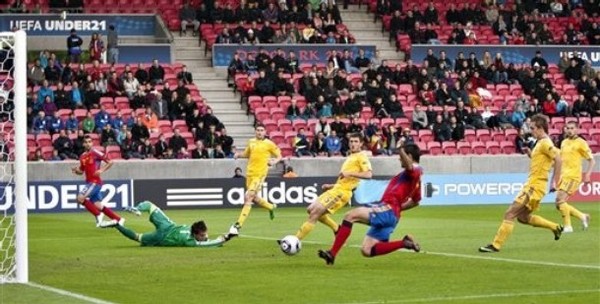 Адриан отметился в воротах мололодежной сборной Украины