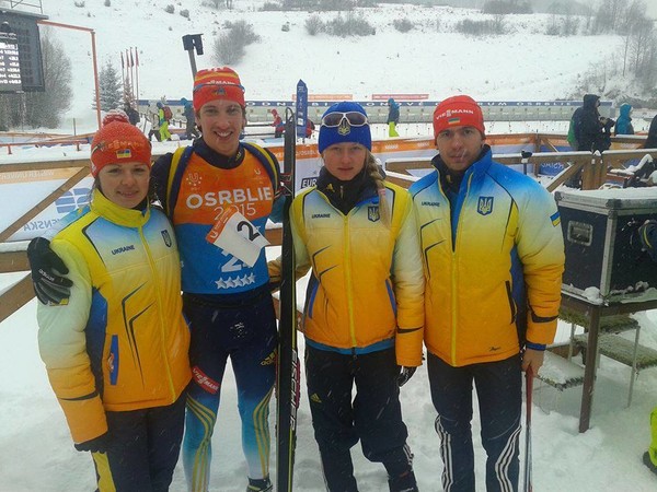 Украинская сборная стала третьей в смешанной эстафете