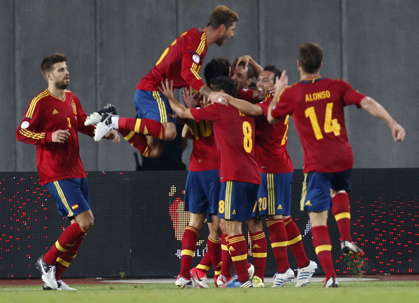 Испания победила во всех 19 проведенных матчах отборочных турниров