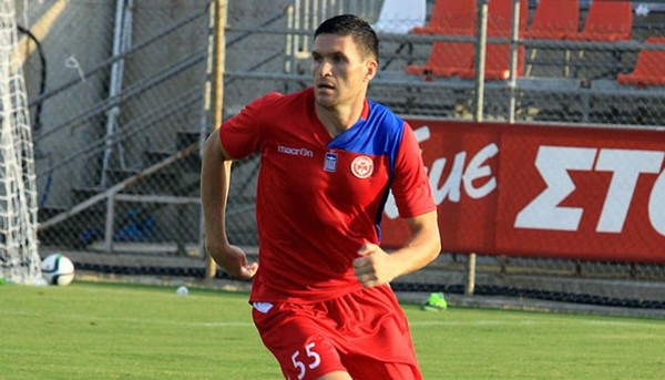 Украинец Евгений Селин забил первый гол в чемпионате Греции
