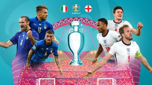Италия - Англия: онлайн-трансляция финала Евро-2020