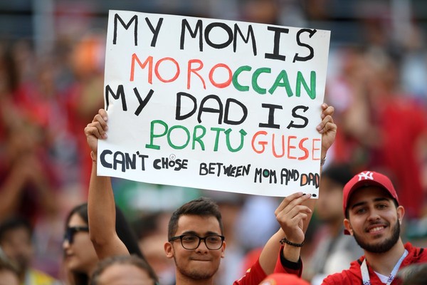 Болельщик матча Португалия – Марокко