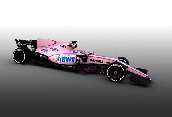 У Force India появится розовый болид