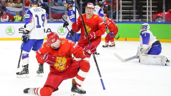 ЧМ по хоккею: Россия разгромила Словакию, Норвегия обыграла Корею