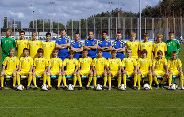 Юношеская сборная Украины обыграла эстонцев