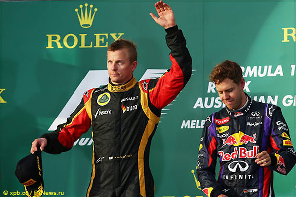Райкконен выиграл первый Гран-при нового сезона Формулы-1