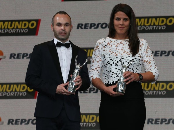 Андрес Иньеста признан спортсменом года в Испании