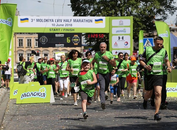 3rd Molokiya Lviv Half Marathon стал самым масштабным беговым событием во Львове