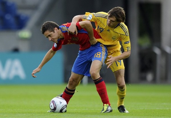 Испания преподала урок футболу Украине