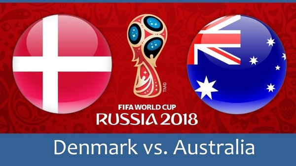 Онлайн трансляция матча Дания – Австралия