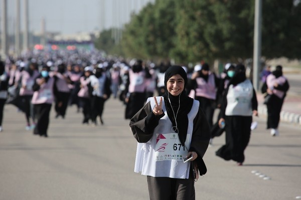 В Саудовской Аравии состоялся первый марафон для женщин