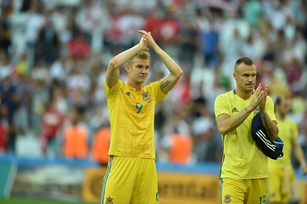 Сборная Украины не выиграла ни одного матча на Евро-2016