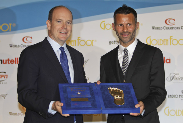 В прошлом году обладателем награды Golden Foot стал Райан Гиггз