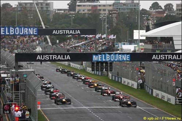 Формула-1. Гран-при Австралии 2013 в прямом эфире покажет канал Мега