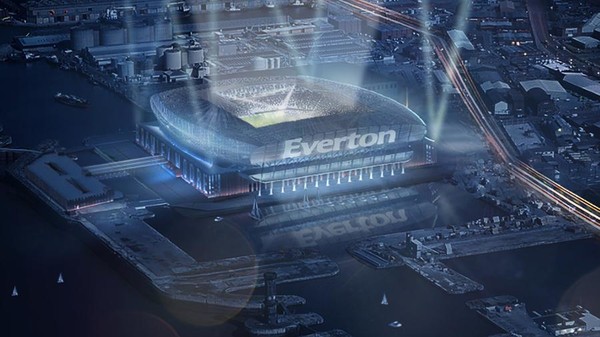 Эвертон представил проект нового стадиона