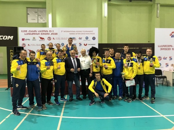 Украинские боксеры выиграли 6 наград на турнире Грузии