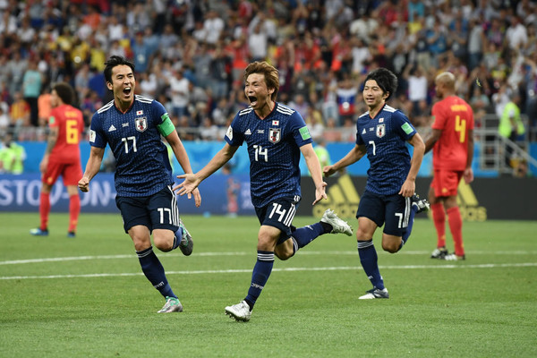 Видео голов матча Бельгия - Япония