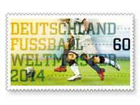 В Германии напечатали марки, посвященные победе бундестим на ЧМ-2014, еще до финала (фото)