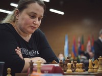 Борьбу за награды ЧМ по шахматам продолжают три украинки
