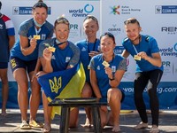 Украинцы выиграли три титула чемпионов мира по прибрежной академической гребле