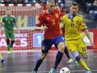 Сборная Украины по футзалу сыграла вничью с чемпионами Европы