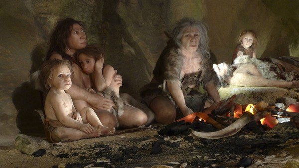Неандертальцы жили в трудных условиях
