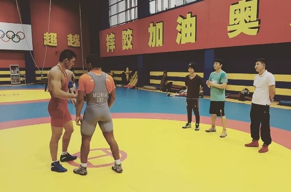 Беленюк тренируется в Китае