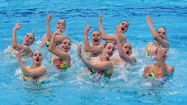 Украинская сборная по артистическому плаванью
